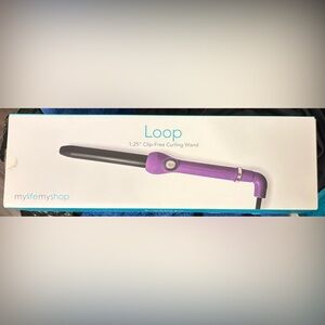 Nib loop curling wand